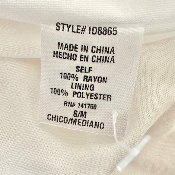 Orange Creek White Embroidered Dress Size Small - Picture 10 of 10